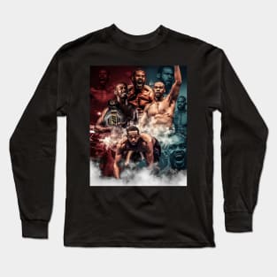 The GOAT - Jon Jones Long Sleeve T-Shirt